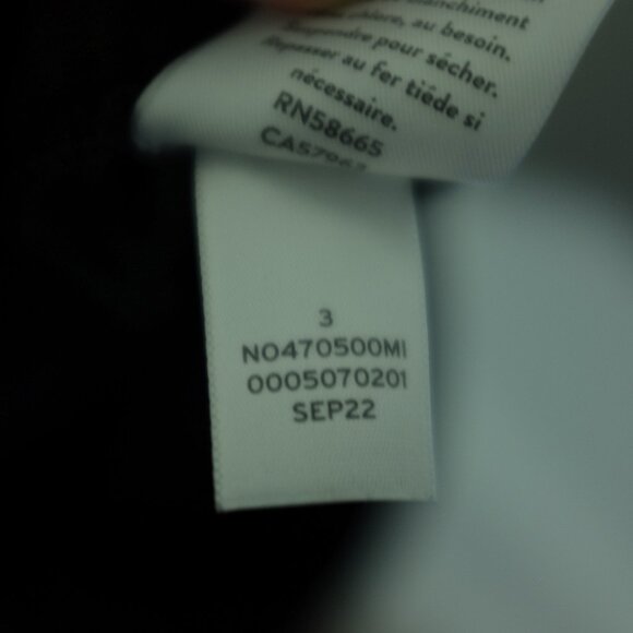 COPY - Nordstrom black faux suede pants elastic waist size L - Picture 9 of 10